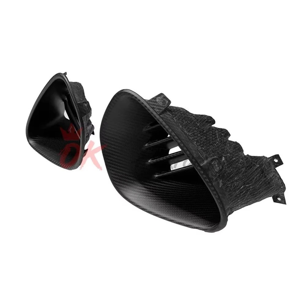 Emira Best Real Carbon Fiber Rear Bumper Vent Ducts for Lotus Emira